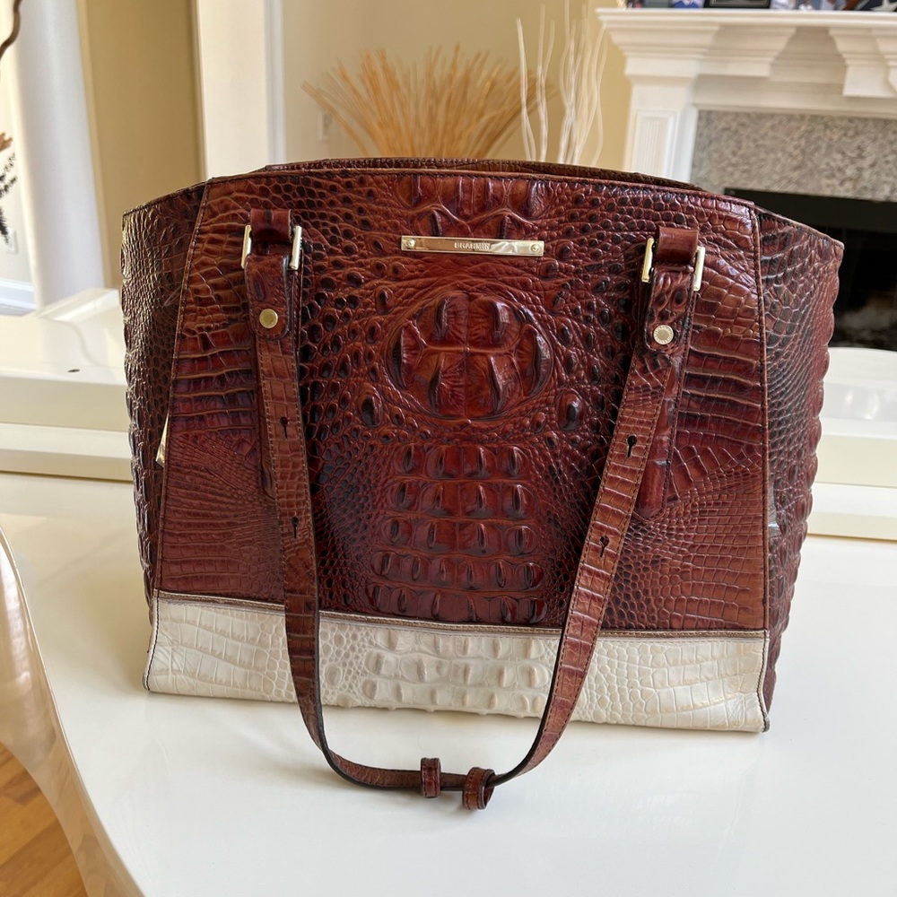 BRAHMIN Melbourne Caroline Satchel Women’s Bag - Picture 5 of 10